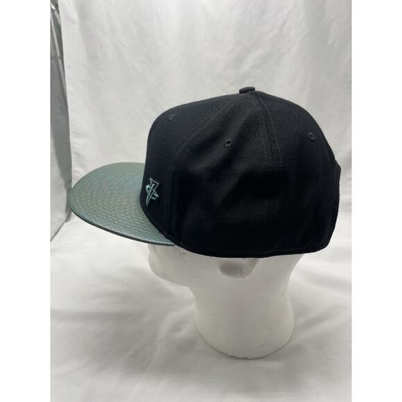 Nike Air Foamposite Gone Fishing Black Penny Snapback Hat Cap 715975-010 New - Picture 3 of 10